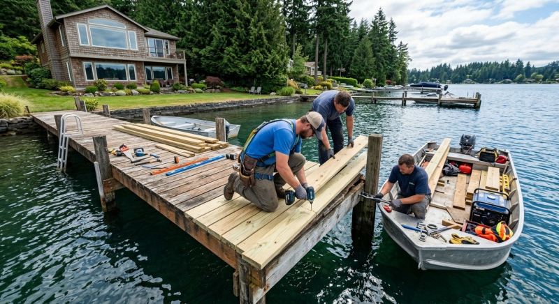 Boat Dock Repair Service