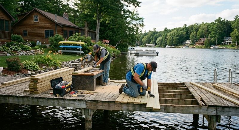 Boat Dock Repair in Roswell, GA