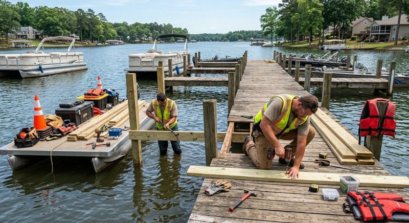 Boat Dock Repair
