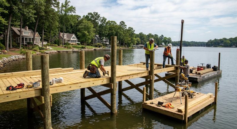 Pond Dock Construction in Denver, CO