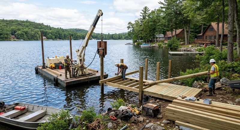 Water Dock Installation in Denver County, CO
