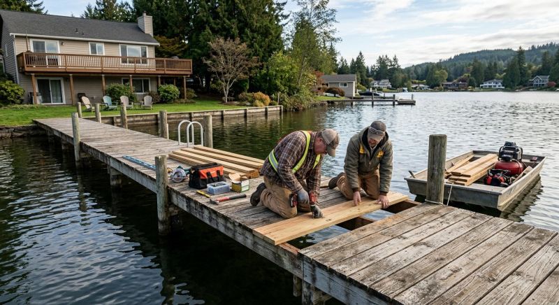 Water Dock Repair in Kansas City, KS