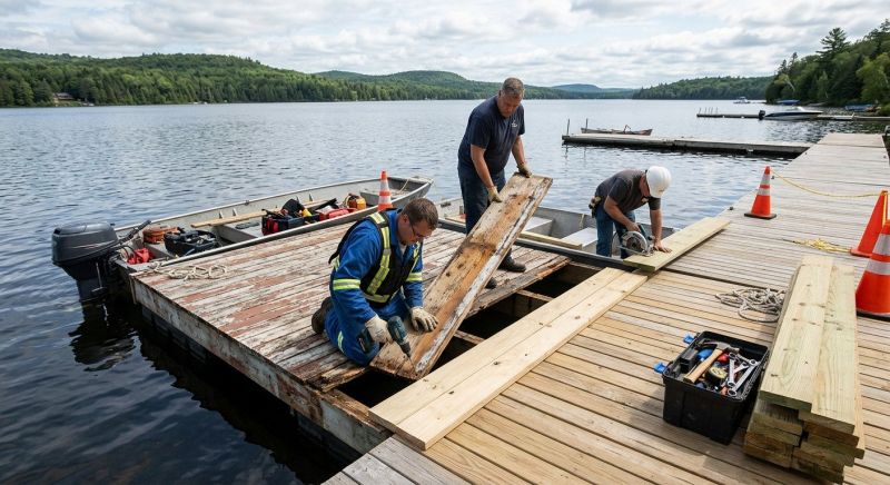 Wood Dock Repair in Denver, CO